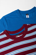2 Pack Striped T-Shirt Set (1)