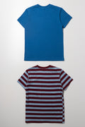 2 Pack Striped T-Shirt Set (2)