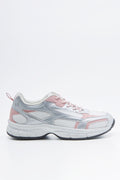 Silver Grey Sporty Mesh Trainers (1)