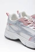 Silver Grey Sporty Mesh Trainers (2)