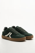 Matte Court Sneakers Black