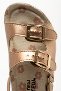 Rose Gold Double Buckle Sandals (4)