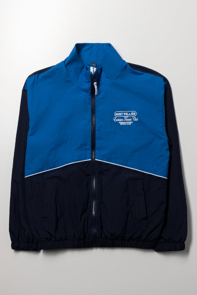 Sporty Jacket Navy & Blue