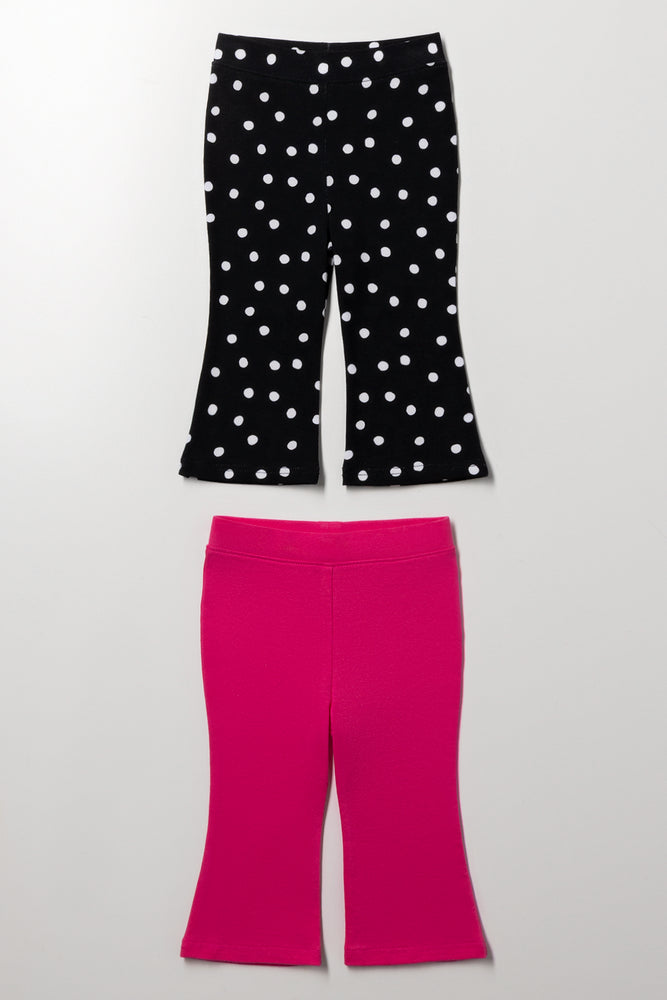 2 Pack Flare Leggings