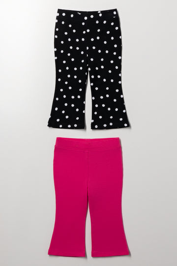 2 Pack Flare Leggings