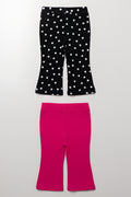 2 Pack Flare Leggings (2)