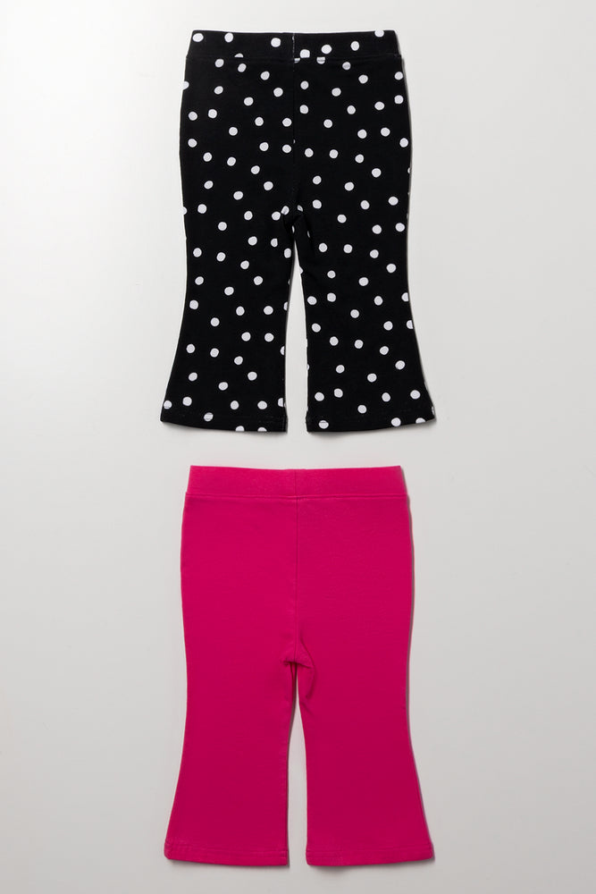 2 Pack Flare Leggings (2)