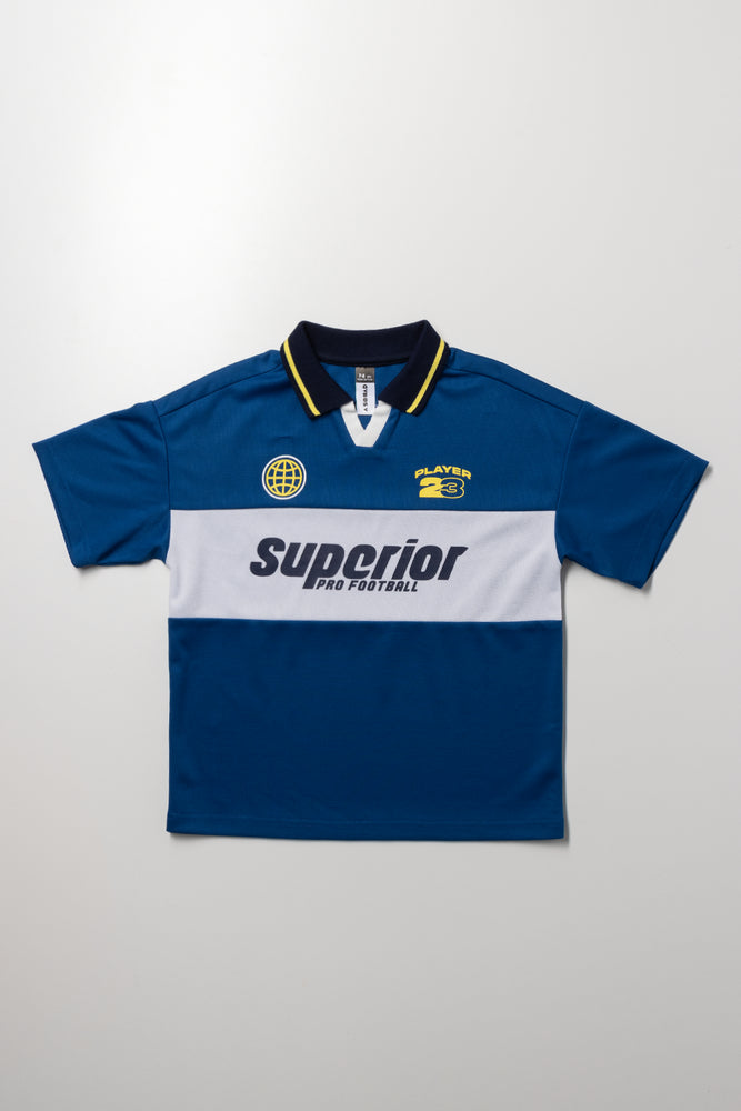 Blue Superior Pro Football Shirt