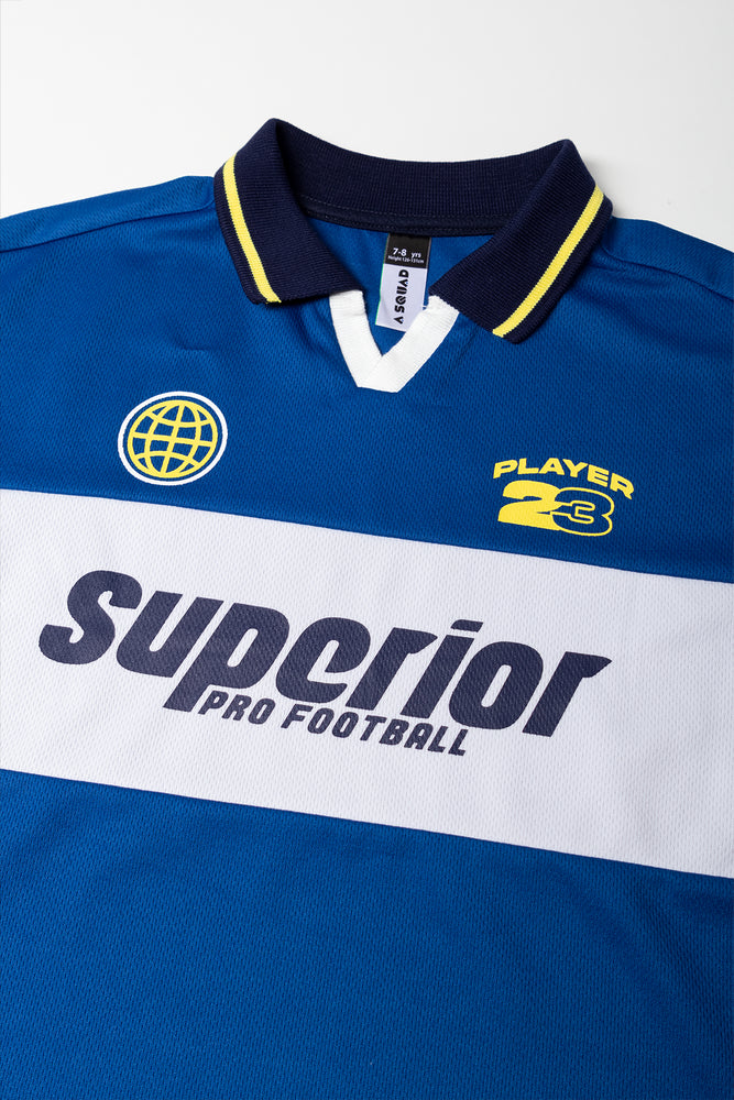 Blue Superior Pro Football Shirt (1)