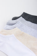 5 Pack Low Cut Socks (1)