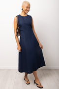 Panel Denim Dress Indigo