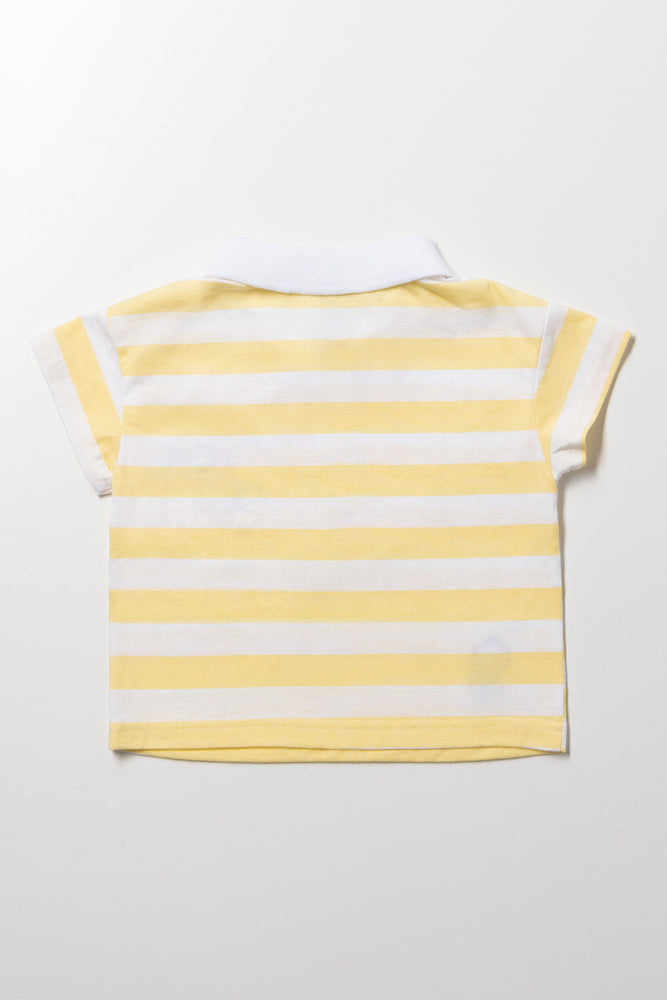 Yellow Striped Collar Golfer (3)