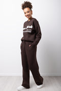Fleece Wide Leg Pants