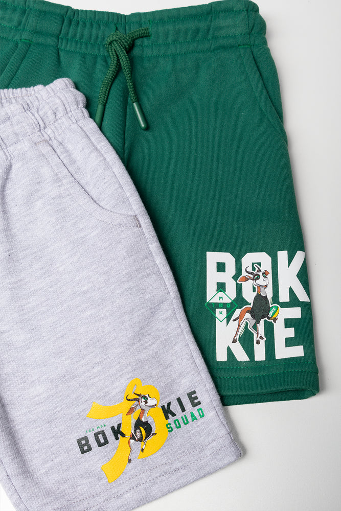 Bokkie Graphic Knit Shorts 2 Pack (1)