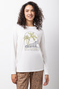 Long Sleeve Leopard Print Pyjamas