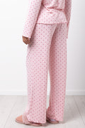 Pink Spotted Pointelle Pyjama Set (6)