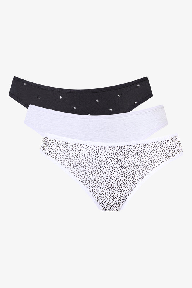 3 Pack Geometric Print Bikini Set (1)