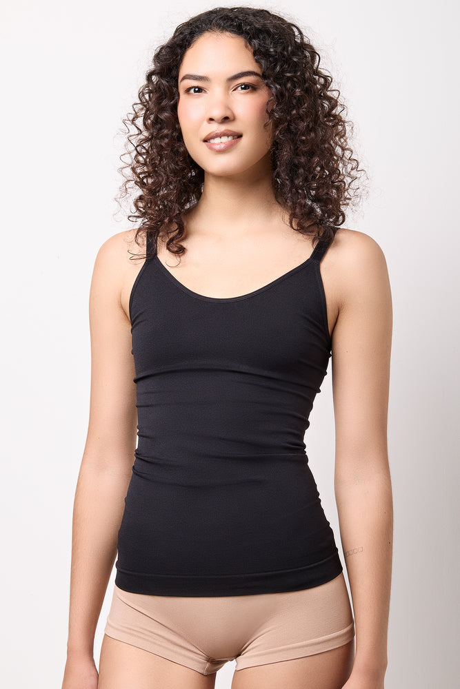 Black Light Control Strappy Cami