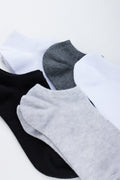 5 Pack Low Cut Plain Socks (1)