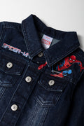 Indigo Spider-Man Denim Jacket (1)