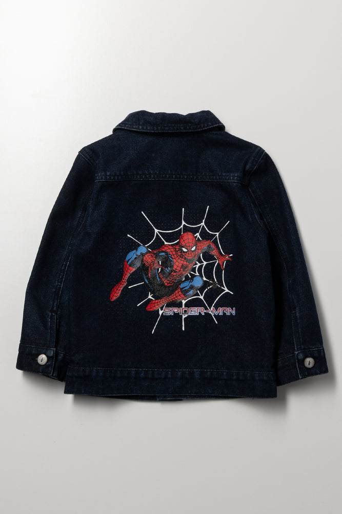 Indigo Spider-Man Denim Jacket (2)