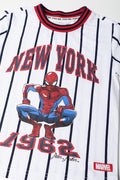 Spider-Man Striped Baseball T-Shirt (1)