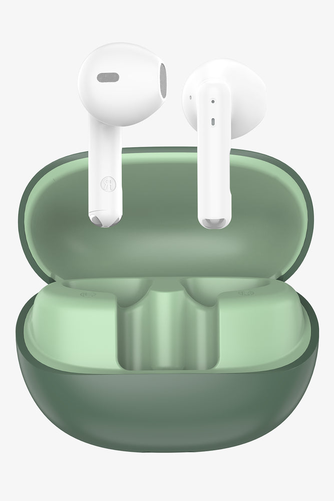 Fusion Series Wireless Earbuds Green