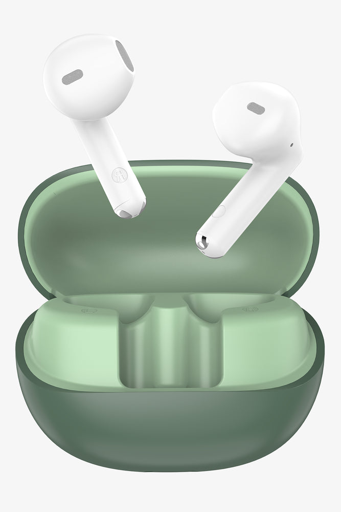 Fusion Series Wireless Earbuds Green (1)