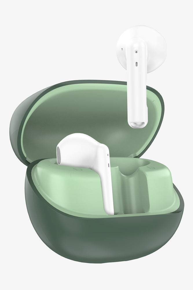 Fusion Series Wireless Earbuds Green (2)