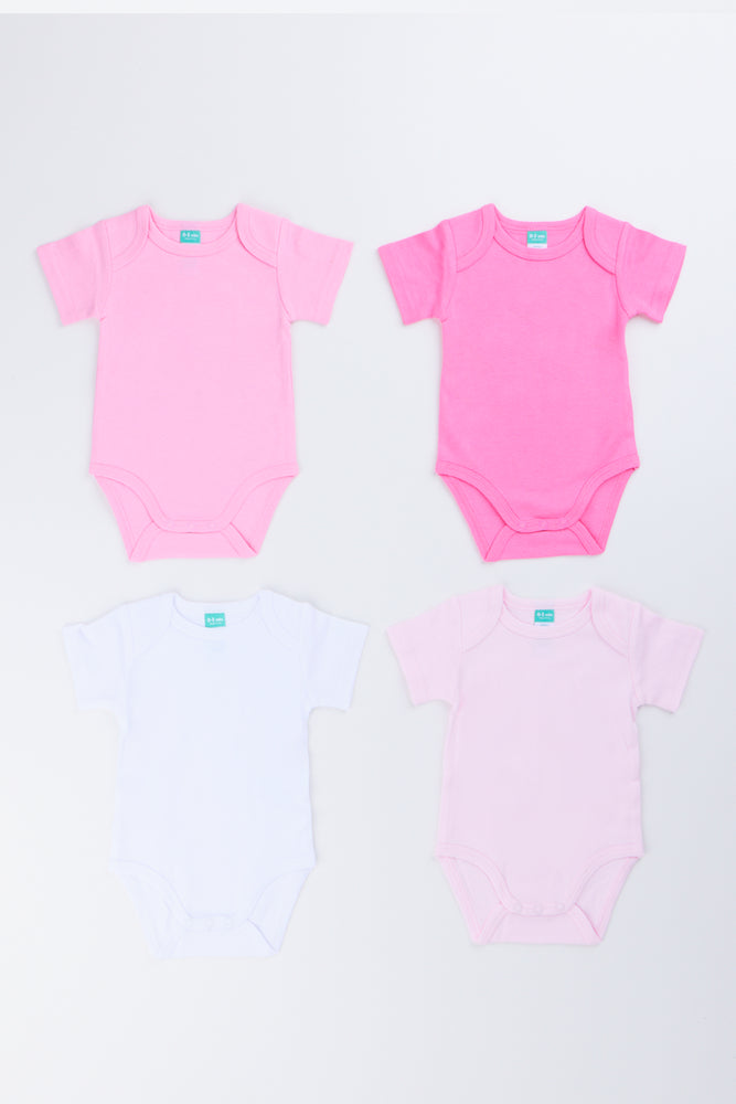 4 Pack Short Sleeve Bodyvest