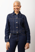 Indigo Blue Denim Trucker Jacket