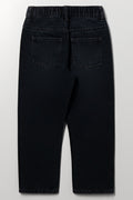 Versatile Black Loose Fit Jeans (2)