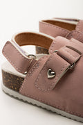 Pink Cork Mule Sandals (3)