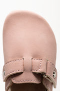 Pink Cork Mule Sandals (4)