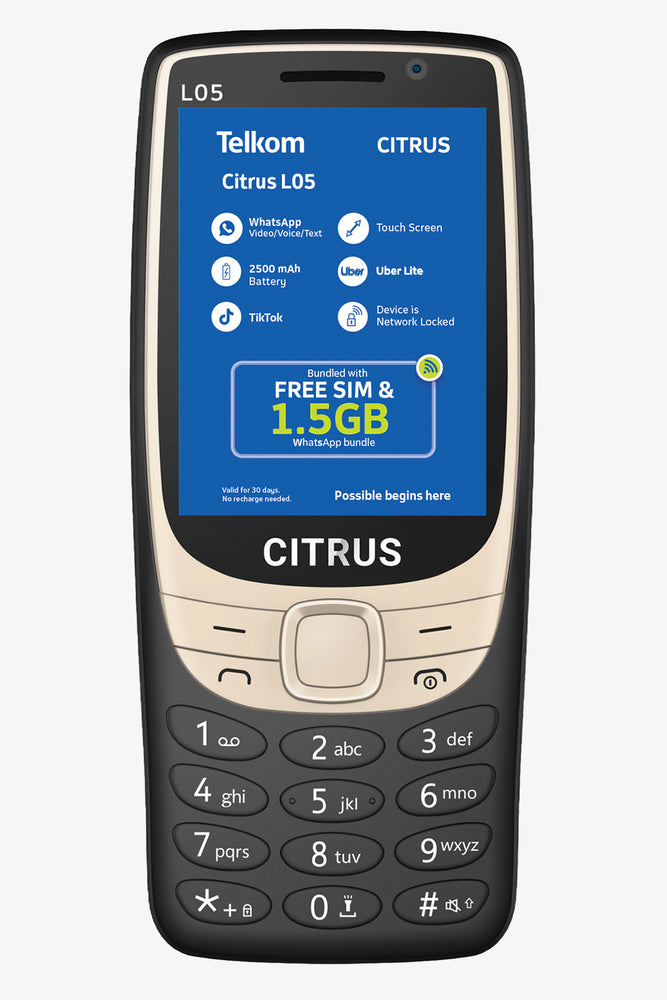 Citrus L05 4G Black Telkom