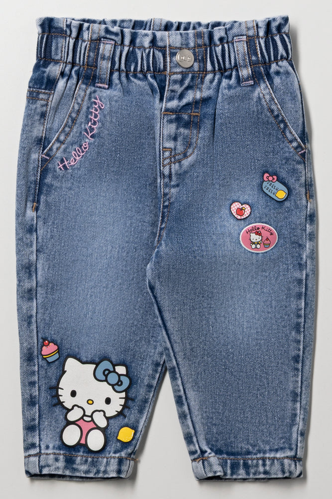 Girls Hello Kitty Denim Jeans