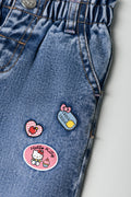 Girls Hello Kitty Denim Jeans (3)