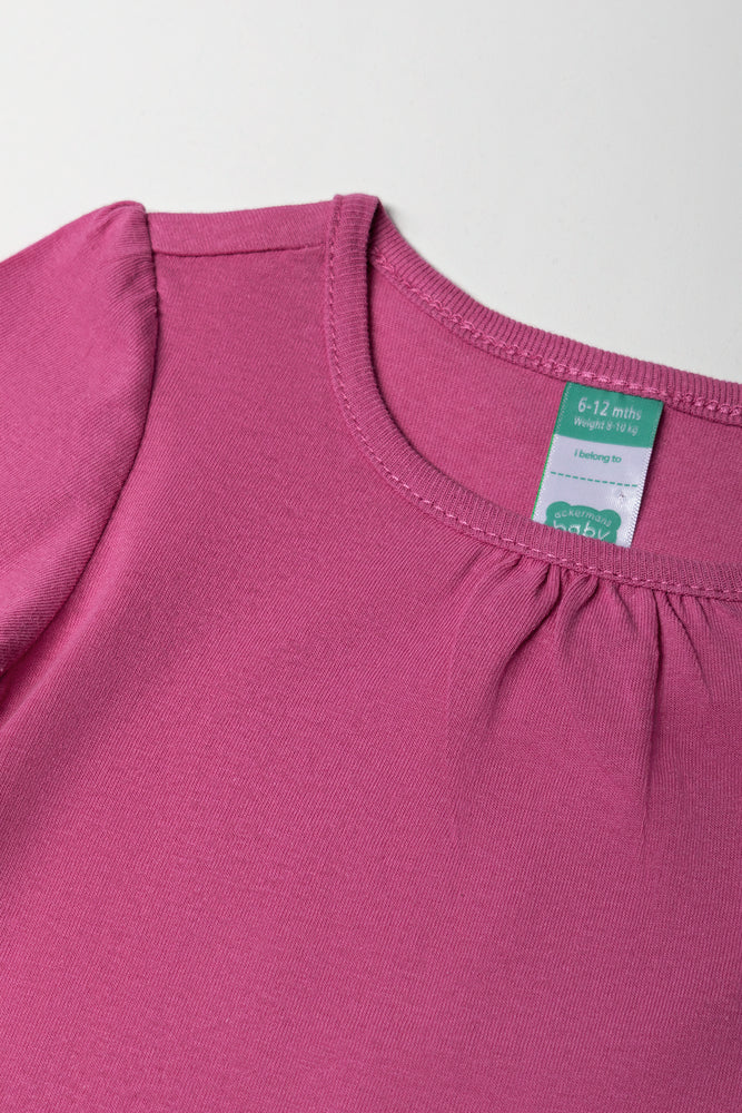 Long Sleeve T-Shirt Pink (1)