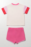 Pink Happy Days T-Shirt Set (2)