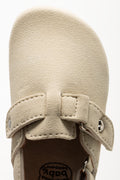 Stone Suede Cork Mule Sandals (4)