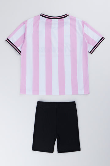 Kuromi Striped Football Set