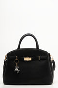 Multi Compartment Tote Bag Black