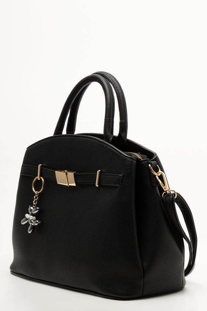 Multi Compartment Tote Bag Black (1)