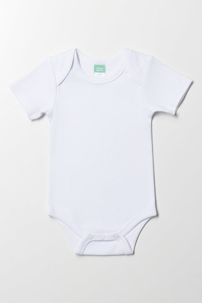 Essential White Short Sleeve Bodyvest