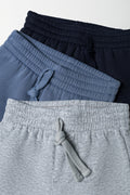3 Pack Trackpants Navy, Blue & Grey (1)