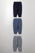 3 Pack Trackpants Navy, Blue & Grey (2)