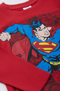 Superman Long Sleeve Pyjamas Red (1)