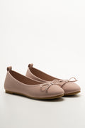 Dusty Pink Classic Ballerina Pumps