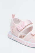 Pink Butterfly Open Sandals (3)