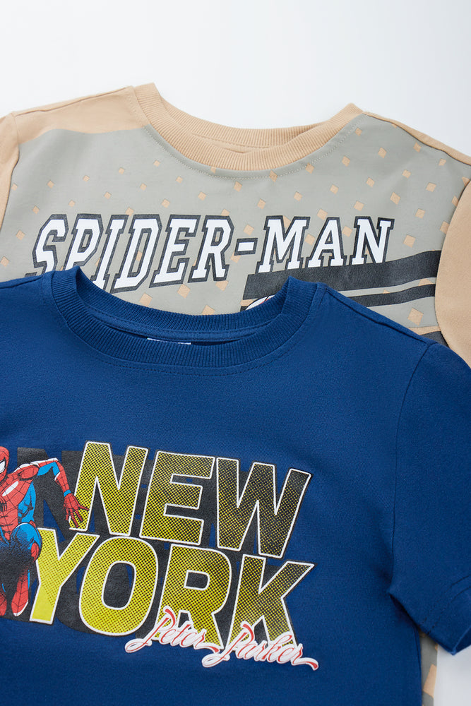 Spider-Man Graphic T-Shirt 2 Pack (1)